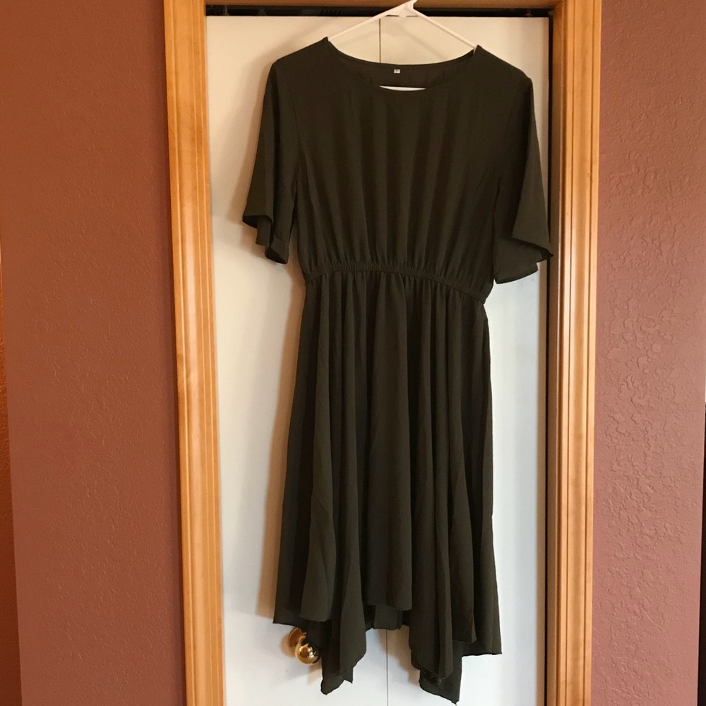 Olive dress